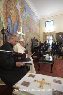 0-Viaggio Apostolico in Georgia e Azerbaijan: Incontro con Sua Santit&#xe0; e Beatitudine Ilia II, Catholicos e Patriarca di tutta la Georgia