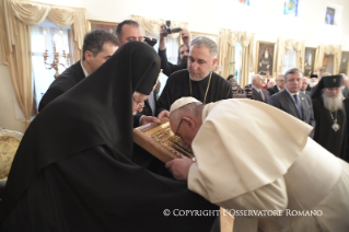 4-Apostolische Reise nach Georgien und Aserbaidschan: Begegnung mit Seiner Seligkeit Ilia II., Katholikos-Patriarch von ganz Georgien