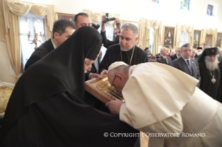 4-Apostolic Journey to Georgia and Azerbaijan: Meeting with His Holiness and Beatitude Ilia II, Catholicos and Patriarch of All Georgia