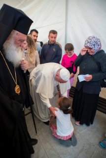 6-Visite à Lesbos (Grèce): Rencontre avec les réfugiés