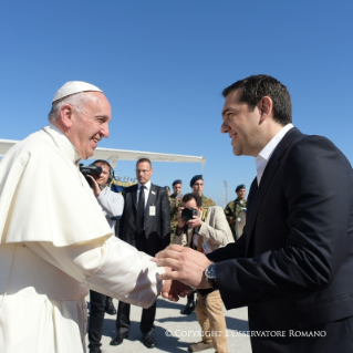 2-Visita del Santo Padre Francesco a Lesvos (Grecia)