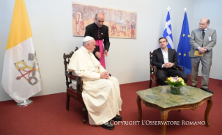 6-Visita del Santo Padre Francisco a Lesbos (Grecia)