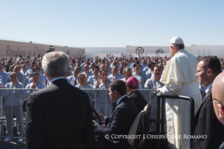 1-Viaje apostólico: Visita al Centro de Readaptación Social número 3 de Ciudad Juárez