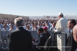 1-Apostolic Journey to Mexico: Visit to the penitentiary (CeReSo n. 3) of Ciudad Ju&#xe1;rez