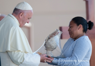 7-Apostolic Journey to Mexico: Visit to the penitentiary (CeReSo n. 3) of Ciudad Ju&#xe1;rez