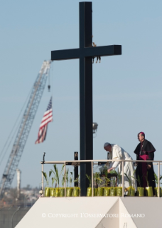 0-Viaggio Apostolico: Santa Messa nell’Area fieristica di Ciudad Juárez