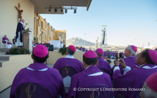 6-Viaggio Apostolico: Santa Messa nell’Area fieristica di Ciudad Juárez