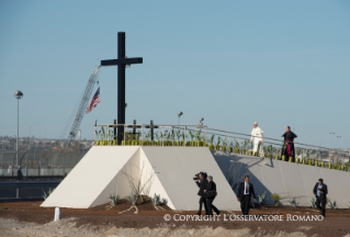 3-Viagem Apostólica ao México: Santa Missa na área de Exposições de Ciudad Juárez