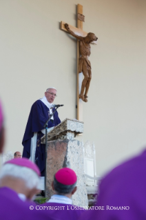 11-Voyage apostolique : Messe sur le champ de foire de Ju&#xe1;rez