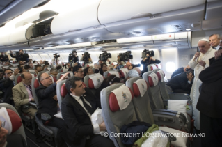 0-Palabras del Santo Padre a los periodistas durante el vuelo La Habana-M&#xe9;xico
