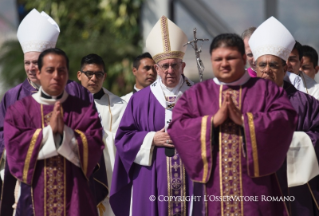 3-Viaje apost&#xf3;lico: Santa Misa en el área del Centro de Estudios de Ecatepec