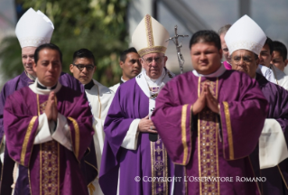 3-Apostolic Journey: Holy Mass in the area of the Study Centre of Ecatepec 