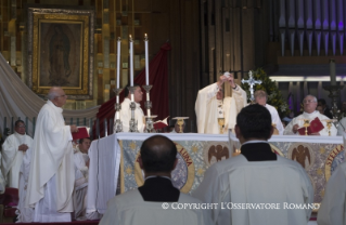 8-Viaje apostólico: Santa Misa en la Basílica de Guadalupe