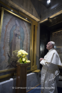 13-Viaje apostólico: Santa Misa en la Basílica de Guadalupe
