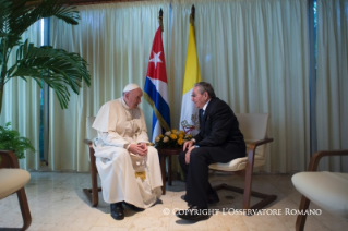 3-Incontro del Santo Padre Francesco con S.S. Kirill, Patriarca di Mosca e di tutta la Russia - Firma della Dichiarazione Congiunta
