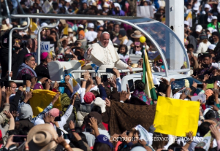 5-Apostolic Journey to Mexico: Holy Mass with representatives of the indigenous communities of Chiapas