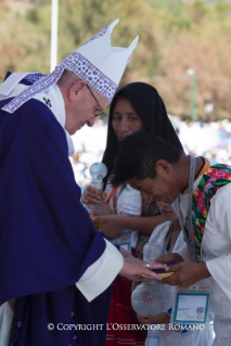 8-Apostolic Journey to Mexico: Holy Mass with representatives of the indigenous communities of Chiapas