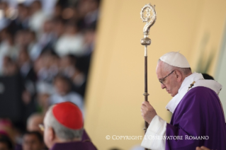 10-Apostolic Journey to Mexico: Holy Mass with priests, men and women religious, consecrated people and seminarians