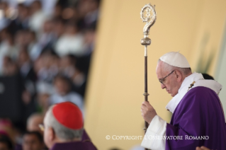 10-Apostolische Reise nach Mexiko: Eucharistiefeier mit Priestern, Ordensleuten, Personen des geweihten Lebens und Seminaristen