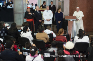 10-Viaje apostólico: Visita al Hospital pedi&#xe1;trico &#x201c;Federico G&#xf3;mez&#x201d;