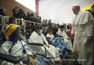 15-Viaje apostólico: Visita al Hospital pedi&#xe1;trico &#x201c;Federico G&#xf3;mez&#x201d;