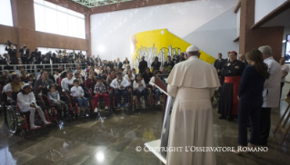 17-Apostolic Journey to Mexico: Visit to the &#x201c;Federico G&#xf3;mez&#x201d; children's hospital