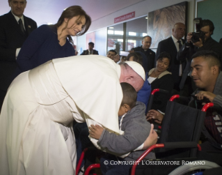 21-Viaje apostólico: Visita al Hospital pedi&#xe1;trico &#x201c;Federico G&#xf3;mez&#x201d;