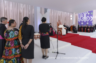 1-Apostolic Journey to Mexico: Meeting with families in the &#x201c;V&#xed;ctor Manuel Reyna&#x201d; stadium