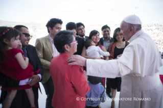 8-Viaje apostólico: Encuentro con las familias