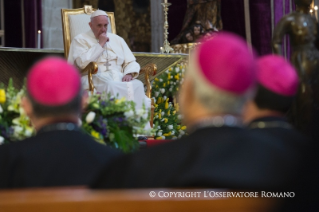 6-Voyage apostolique : Rencontre avec les &#xe9;v&#xea;ques de Mexico &#xe0; la cath&#xe9;drale