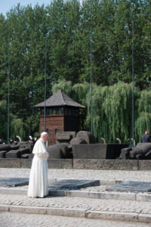 15-Viaje apostólico a Polonia: Visita al Campo de Birkenau