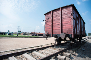 14-Viaggio Apostolico in Polonia: Visita al Campo di Birkenau