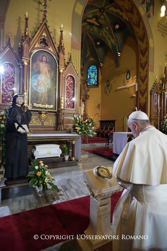1-Viaje apost&oacute;lico a Polonia: Visita al Santuario de la Divina Misericordia