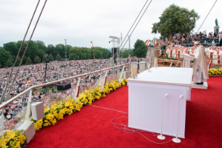 39-Apostolische Reise nach Polen: Heilige Messe zum 1050. Jahrestag der Taufe Polens 