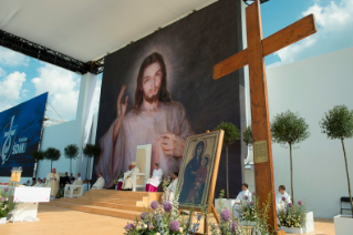 9-Voyage apostolique en Pologne : Messe pour la journ&#xe9;e mondiale de la jeunesse