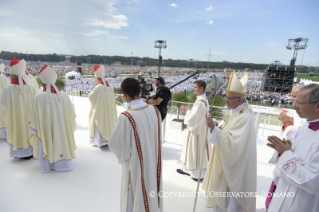 2-Voyage apostolique en Pologne : Messe pour la journ&#xe9;e mondiale de la jeunesse