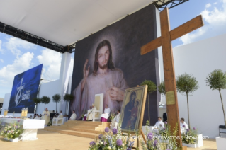 4-Voyage apostolique en Pologne : Messe pour la journ&#xe9;e mondiale de la jeunesse