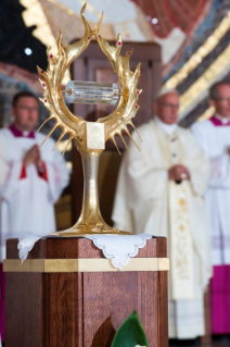 16-Voyage apostolique en Pologne : Messe avec les pr&#xea;tres, religieuses, religieux, consacr&#xe9;s et s&#xe9;minaristes polonais au Sanctuaire St-Jean-Paul II