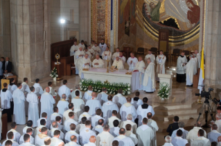 24-Apostolische Reise nach Polen: Heilige Messe mit polnischen Priestern, Ordensleuten und Seminaristen 