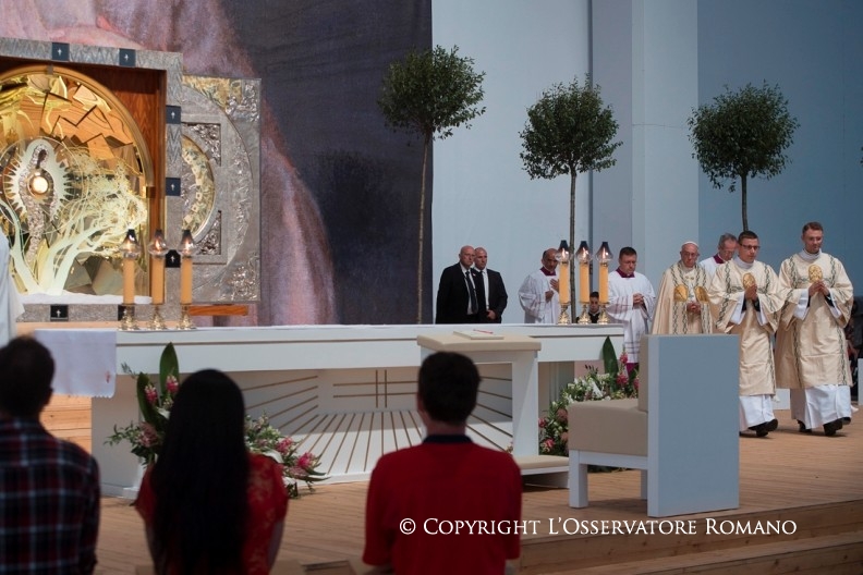 14-Viaggio Apostolico in Polonia: Veglia di Preghiera con i giovani