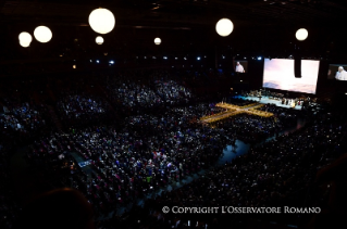 1-Viaggio Apostolico in Svezia: Evento Ecumenico nella Malmö Arena 