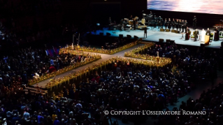 8-Apostolische Reise nach Schweden: Ökumenische Veranstaltung im Malmö-Stadion von Malmö