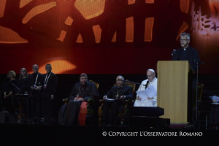 4-Apostolic Journey to Sweden: Ecumenical event at Malm&#xf6; Arena in Malm&#xf6;