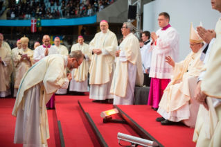 10-Apostolische Reise nach Schweden: Eucharistiefeier im Swedbank-Stadion von Malmö