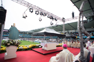 12-Apostolische Reise nach Schweden: Eucharistiefeier im Swedbank-Stadion von Malmö