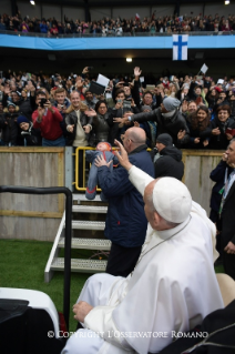7-Apostolische Reise nach Schweden: Eucharistiefeier im Swedbank-Stadion von Malmö