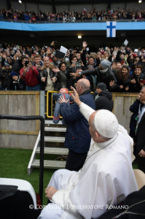 7-Apostolic Journey to Sweden: Holy Mass at Swedbank Stadion in Malm&#xf6;