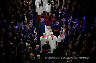 0-Apostolic Journey to Sweden: Common Ecumenical Prayer at the Lutheran Cathedral of Lund