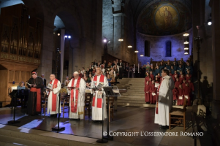 2-Voyage Apostolique en Su&#xe8;de : Pri&#xe8;re &#x152;cum&#xe9;nique Commune