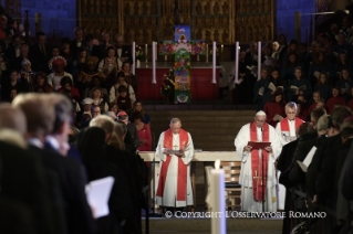 3-Voyage Apostolique en Su&#xe8;de : Pri&#xe8;re &#x152;cum&#xe9;nique Commune